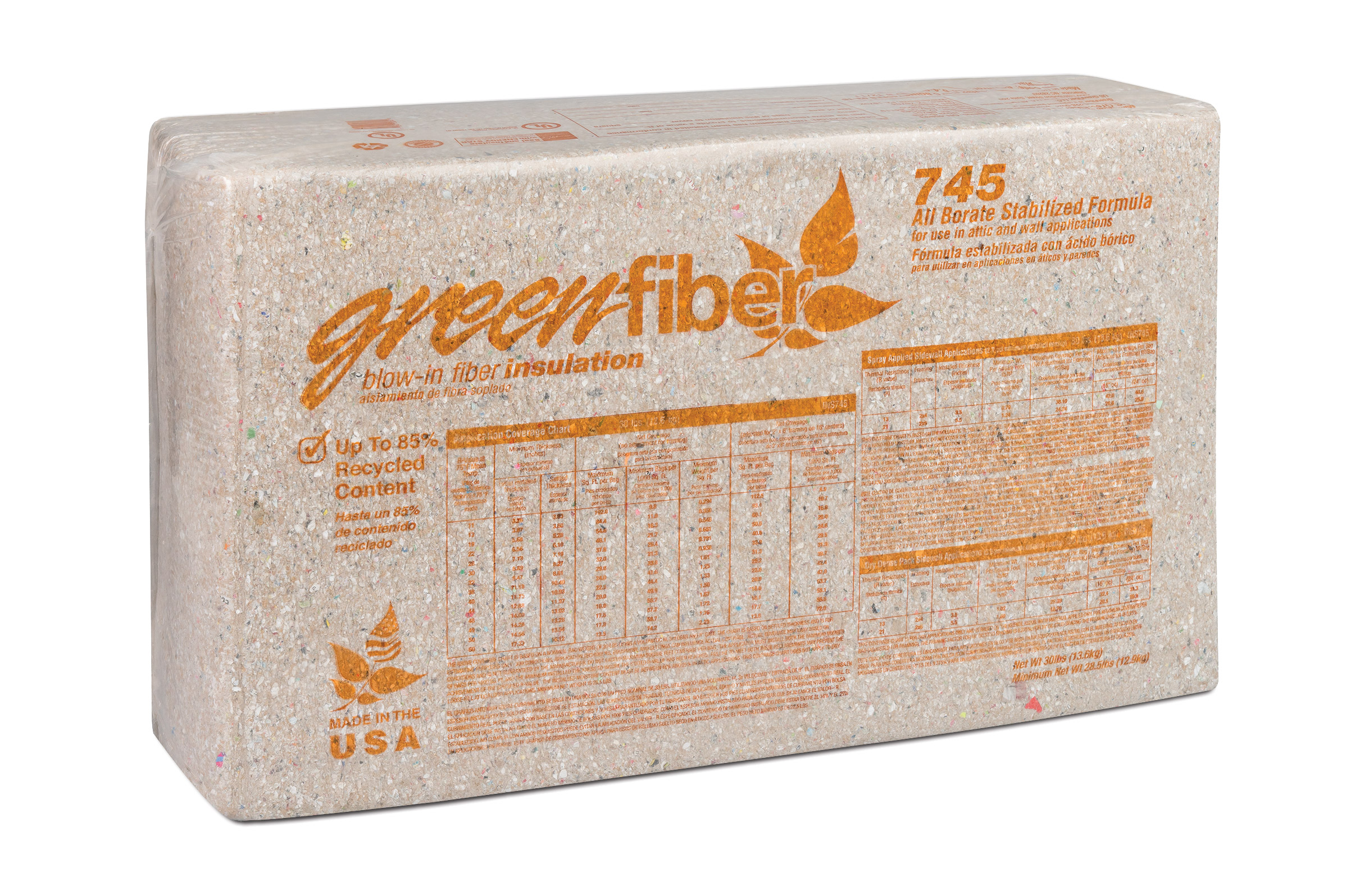Image of INS745 All Borate-Treated Stabilized Spray-In Insulation