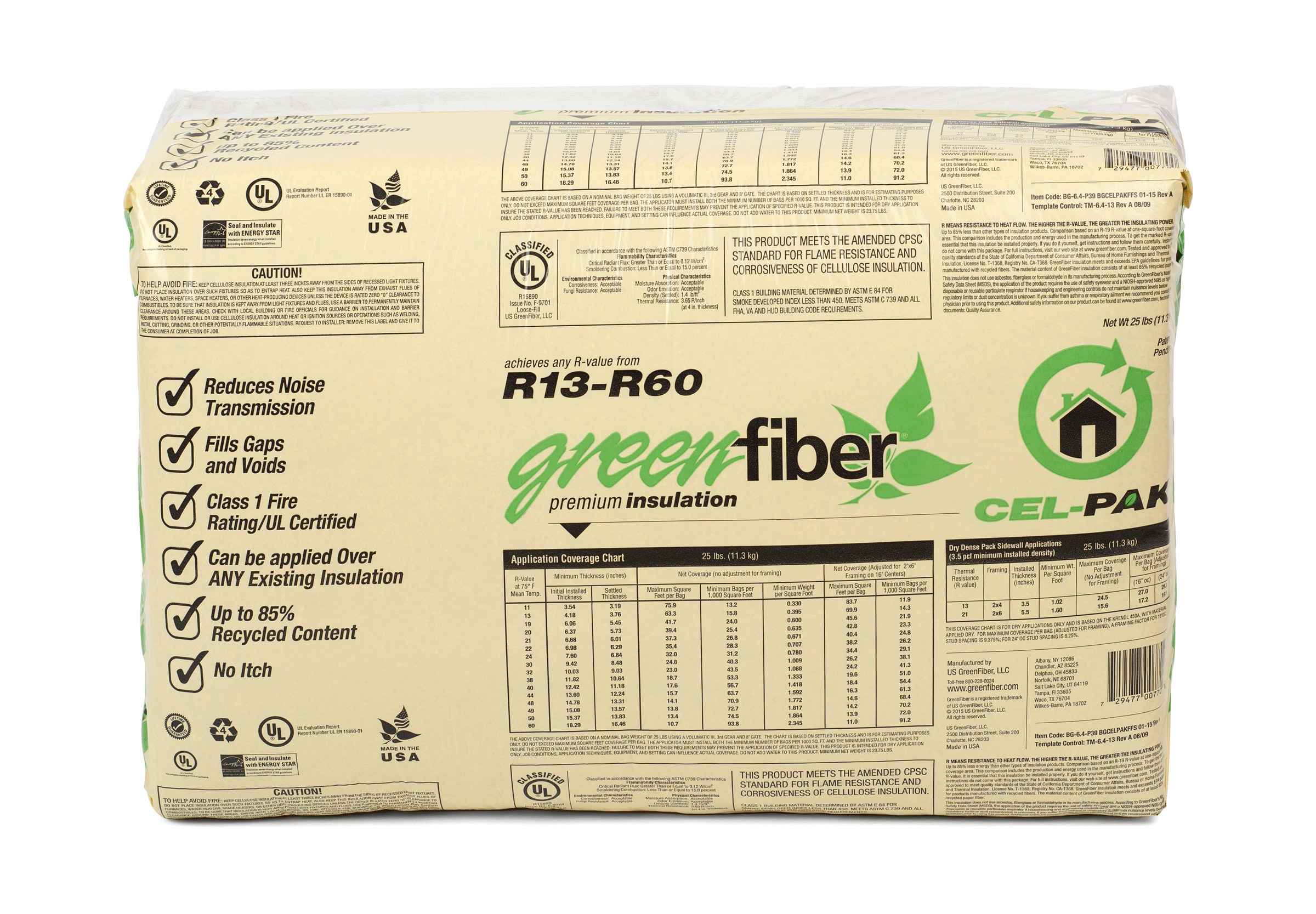 Image of INS773LD Cel-Pak Premium All Borate Insulation